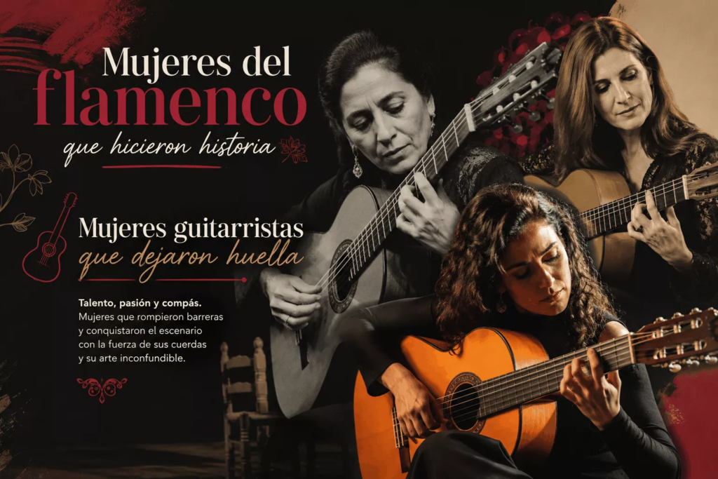 mujeres en flamenco